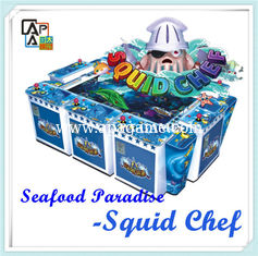 8P Squid Chef Suchi Fisihing Catching Arcade Amusement Game Machine
