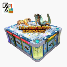 Dragon Tiger Hegemony Shooting Fish Gamble Cabinet Hunter Arcade Amusement Casino Video Fishing Game Table