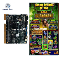Jungle Wild II King 2022 Newest Gambling Hot Selling Earn Money Ultimate Casino Slot Game Board Kits Machine For Sale